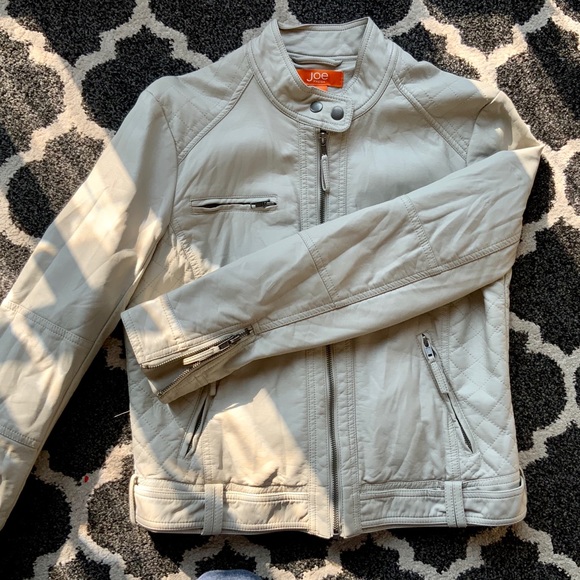 Joe Fresh Jackets & Blazers - 🍁cute faux-leather moto jacket🍂